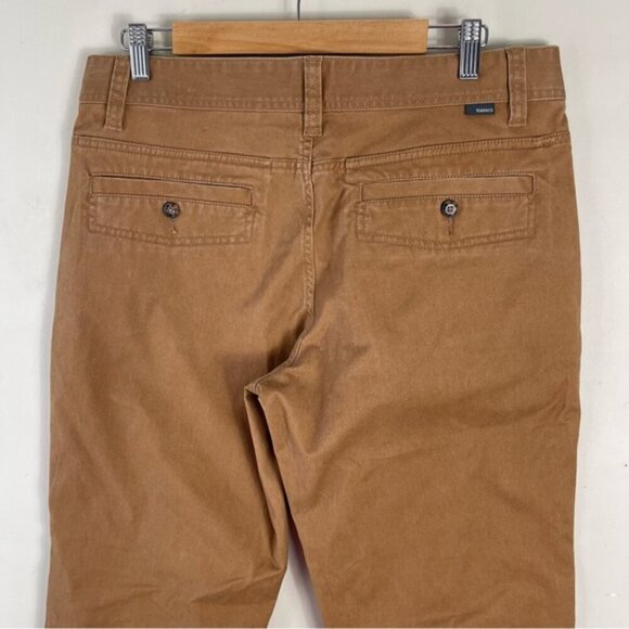 Toad & Co Men’s Mission Ridge Pant In TABAC VINTAGE WASH Sz 32X34 Organic Cotton - Picture 6 of 14
